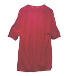 J Jill Womens XLT Cardigan Open Front Cherry Red Lightweight Knit Coastal‎ Layer Size XL Photo 1