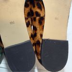 Talbots Ryan Twist Nappa Leather Leopard Calf hair loafers flats women's US 9M Photo 9