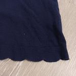 J. McLaughlin  Scallop-edged sweater size XL Photo 1