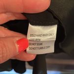 Princess Polly  Black Spaghetti Strap Ruffle Wrap Dress Photo 3