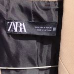 ZARA  Oversized Cream Double Breasted Blazer Jacket Small Photo 6