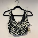 NWT‎ Free People Movement ashford lose control black floral sports bra Size XS Photo 1