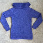 Ideology  Cowl Neck Active Pullover Sweater in Purple Women's XS Extra Small Photo 2