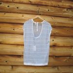 Theory NWT  Low Back Striped Pullover Knit Top Photo 4