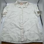Brooks Brothers  Pure Irish Linen Button Up T-Shirt Photo 2