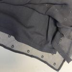 Ella Moss Black Chiffon Drapery Blouse Photo 7