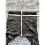 Under Armour  Black Gray Green Abstract Marble Print Back Pocket Ankle Legging M Photo 6