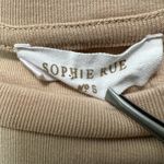 Sophie Rue Women Ruched Sleeveless Midi Dress S Minimalist Stretch Clean Girl Photo 4