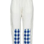 ATELIER DELPHINE Kiri Pants, Gingham Patch, XS Blue Photo 5