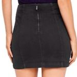 Free People  “Modern Femme” black mini skirt size 10 Photo 1