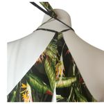 BCBGMAXAZRIA Romper Black Birds of Paradise Tropical Women's Size S ($198) Photo 9