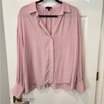 J.Crew  Long Sleeve‎ Button Down Shirt with Dress Shirt Collar in Icy Orchid M Photo 4