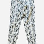 H&M Women's Work Casual Pants Trouser Slacks Black and White Flower Size 8 NWOT Photo 1