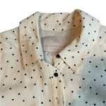 Gal Meets Glam GLAM MEETS GAL POLKA DOT LONG SLEEVE MIDI SHIRTDRESS IN LIGHT PINK SIZE 2 Photo 13