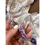 Jill Stuart  Collection Purple Floral Mini Sundress Size 4 Photo 5