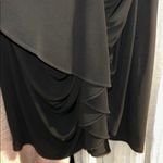 David Meister  Size 8 Black One-Shoulder Dress Photo 3
