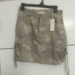Vintage Havana Camouflage Cargo Mini Skirt Women’s Size M NWT Tan Size M Photo 1