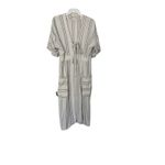 Happy Nature X Kate Hudson Serene Midi Dress Size 12 White Photo 1