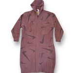 Nike NWT Phoenix Cozy Boucle Cardigan Smokey Mauve Photo 1