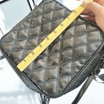 simply styled Simply Vera Vera Wang Quilted Snake Embossed Crossbody Bag Black Chain Strap Photo 7
