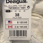 Desigual  White Lace Butterfly‎ Embroidered Skirt Boho 38 EU / 4 US New Photo 8