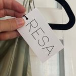 NWT RESA Sage Green Satin Slip Dress Photo 2