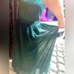 NWT DRESSYSTAR Maxi Formal Elegant Dress Dark Green Size:L Size L Photo 10
