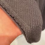 We The Free  Free People Waffle Knit Henley Thermal Top Sz M Stretch Bohemian Photo 5