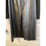 DO+BE  Goth Witchy Dress Small Black Faux Leather Whimsygoth New Years Club Photo 2