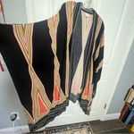 Swim Kimono Coverup Sz L Geometric Print Boho Size L Photo 4