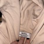 Bershka Beige Cropped Hoodie Sz. XS Photo 1