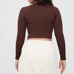 Aerie OFFLINE By  Seamless Waffle Long Sleeve T-Shirt Photo 4