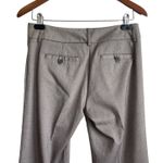 Y2K New York & Co Women Pants 2T Brown Flare Leg Pocket Gold Metallic Thread Brown Size 2 Photo 2