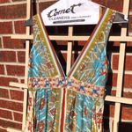 Nicole Miller Studio Silk Beaded Maxi Dress 4 Photo 5
