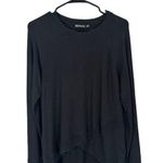 Athleta  Black Modal Blend Long Sleeve Athletic Casual T-Shirt Women Sz S Photo 0