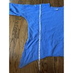 Sea Breeze 100% Cotton Drapey Top Swim Cover Up Blue‎ Size Large Beach Tunic EUC Blue Photo 6