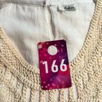 Darlin White Sleeveless Dress/Beach Coverup NO SIZE TAG see measurements Boho Photo 8