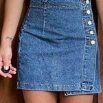 Bongo Vintage  by Gene Montesano Denim Skirt 80s 90s Boho Festival Photo 0