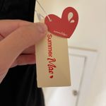 Summer Mae NWT Women's Maternity One Piece Swim Dress Ruched Side Black Size 12 Photo 2