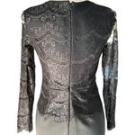 Spense scuba little black dress with lace bodice and sleeve Size 4P Photo 6