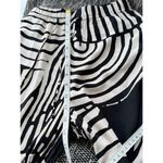 H&M A1  Wide Leg Lounge Pants Abstract Print‎ Elastic Waist Casual Size S Photo 4