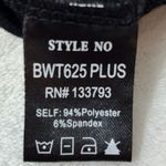 POL ‎ Missoni Style crochet back Top Black Size 2XL Photo 9