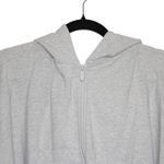 Zella  Swoop Full Zip Hoodie Light Grey Size 1X Photo 2