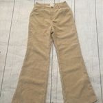 Oh Polly Polly corduroy bell bottom tan pants Photo 2