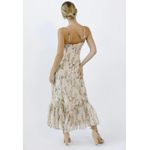 Storia Womens Babydoll Y2K 90s Floral Cottage Prairie Maxi Dress M Spaghetti Strap Photo 3