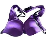 XOXO  Bra Womens Purple Padded Pushup Lingerie Intimate Size 36C Photo 4