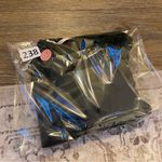 Free People Green Ruffled Flutter Sleeve Blouse with Bib Collar Photo 7