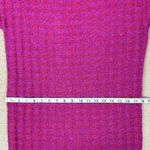 Missoni Vintage Red and Pink Houndstooth Mohair Knit Dress Made in Italy Photo 11