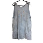Liz & Jane Clothes Denim Pinafore Dress Embroidered Swimsuits Beach Summer ML Blue Size undefined Photo 1