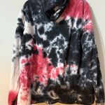 Ed Hardy  Black and Pink Graphic Hoodie Photo 5
